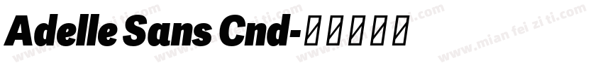 Adelle Sans Cnd字体转换